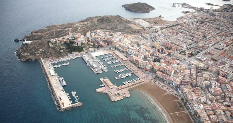 Piso Lujoso Villa El Puerto de Mazarrón Buitenkant foto